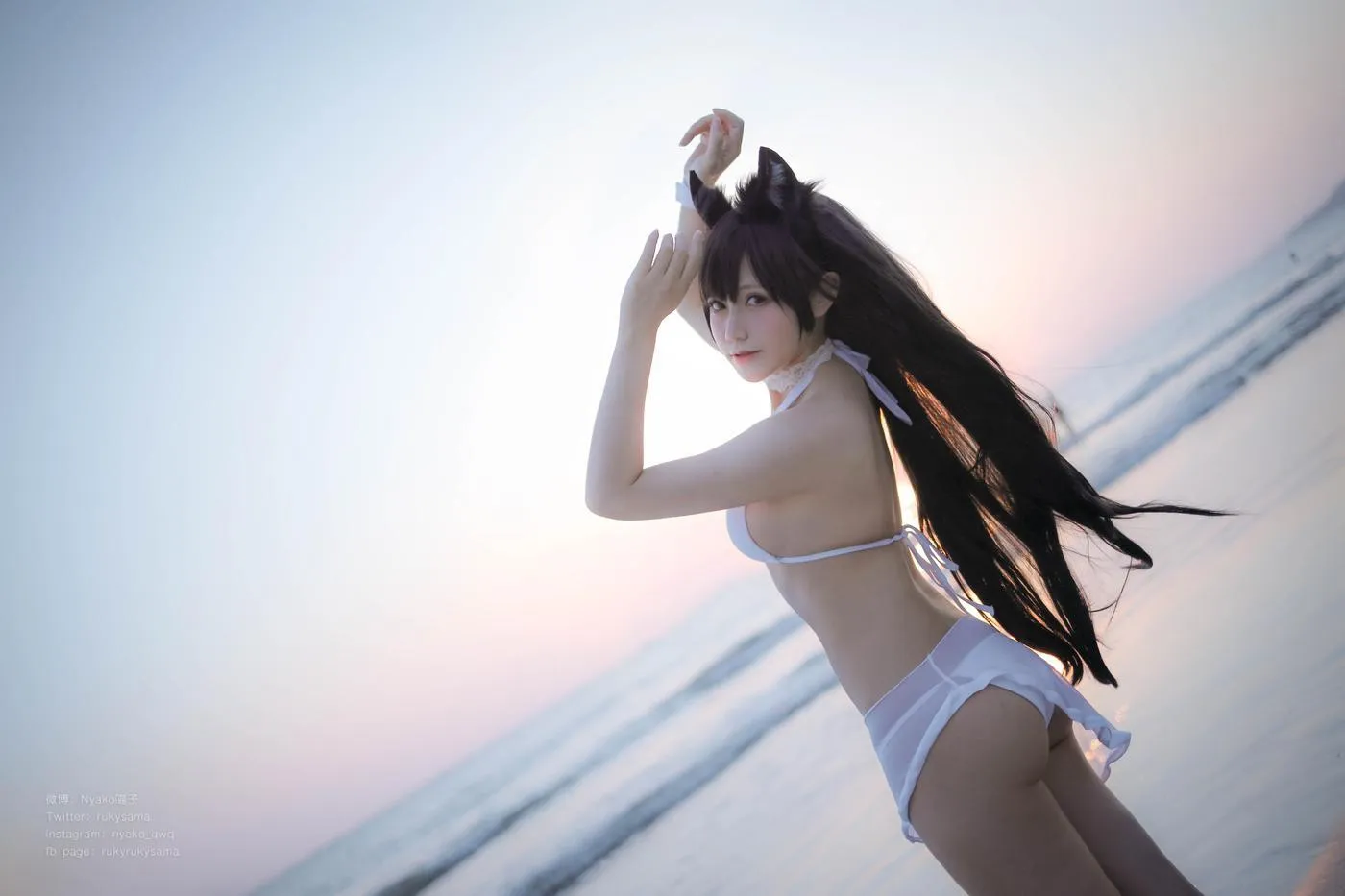 Nyako喵子 – NO.16 爱宕泳装 [25P]插图5